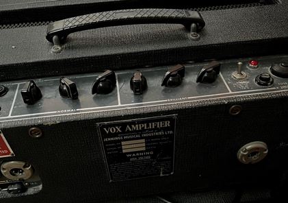 Vox-JMI AC50 and Foundation cab n/p